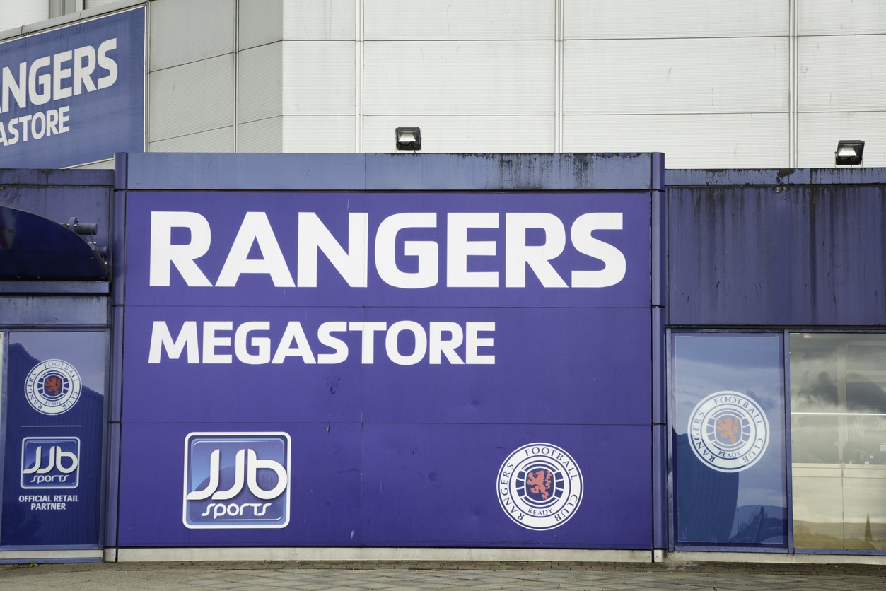JJB Rangers Megastore at Ibrox Stadium, Glasgow